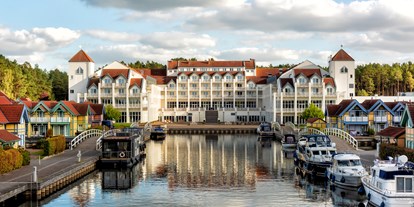 Luxusurlaub - Klassifizierung: 4 Sterne S - Aussenansicht - Precise Resort Hafendorf Rheinsberg