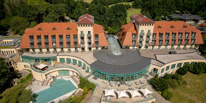 Luxusurlaub - Pools: Innenpool - Brandenburg Süd - Außenansicht - Precise Resort Bad Saarow