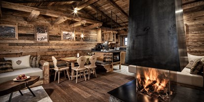 Luxusurlaub - Saunalandschaft: finnische Sauna - Anif - Bergdorf Prechtlgut