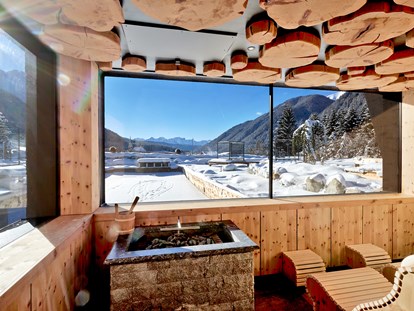 Luxusurlaub - Wellnessbereich - Dolomiten - Fontis Luxury Spa Lodge