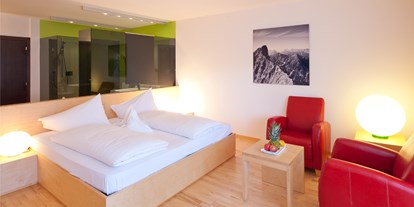 Luxusurlaub - Umgebungsschwerpunkt: Stadt - Völlan/Lana - Zimmer mit Ausblick Marling bei Meran  - Parkhotel Marlena - Adults Only 14+