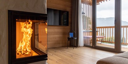 Luxusurlaub - Saunalandschaft: finnische Sauna - Hochsteiermark - Hideaway Hotel**** Montestyria Chalets & Suiten