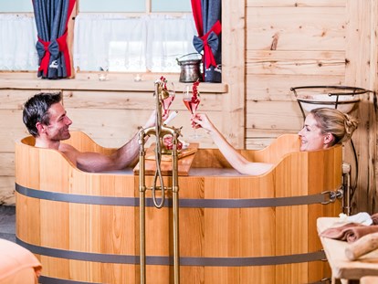 Luxusurlaub - Saunalandschaft: finnische Sauna - Sen Jan di Fassa - Wellnessangebote - Granbaita Dolomites