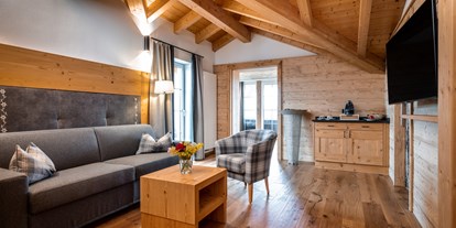 Luxusurlaub - Saunalandschaft: finnische Sauna - Allgäu - Hanusel Hof Golf & Wellness Hotel