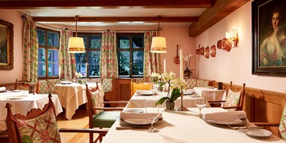 Luxusurlaub - Sauna - Berchtesgaden - Gourmetrestaurant Tennerhof - Tennerhof Gourmet & Spa de Charme Hotel