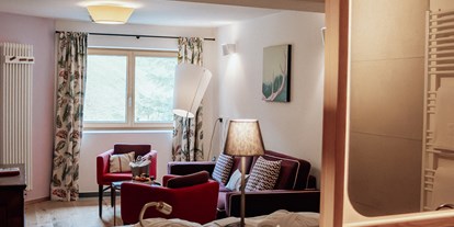 Luxusurlaub - Saunalandschaft: Biosauna - Fiss - Zimmer - Hotel Goldener Berg
