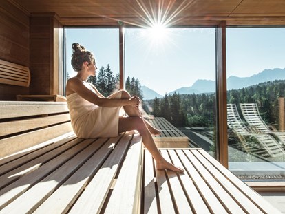Luxusurlaub - Hotel-Schwerpunkt: Luxus & Natur - Oberbayern - Panoramasauna - Das Kranzbach