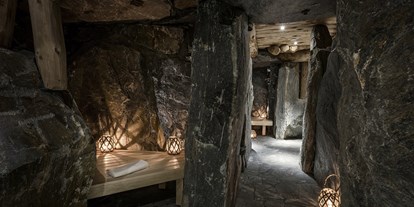 Luxusurlaub - Saunalandschaft: finnische Sauna - Goldstollen DAS.GOLDBERG - Das Goldberg