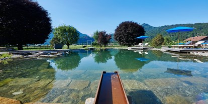 Luxusurlaub - Saunalandschaft: Dampfbad - Bezau - Panoramaquell - Schüle´s Gesundheitsresort & Spa