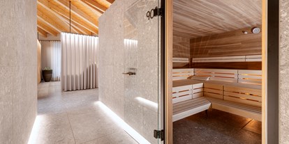 Luxusurlaub - Saunalandschaft: Dampfbad - Neustift im Stubaital - Entners am See