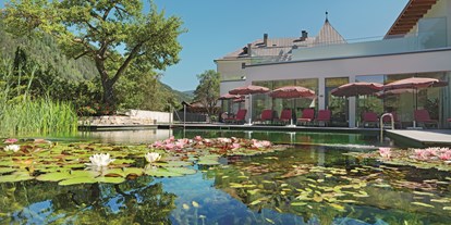 Luxusurlaub - Saunalandschaft: Außensauna - Tiroler Oberland - Gartenhotel Linde