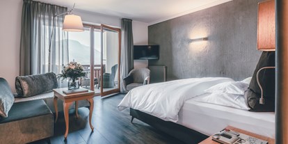 Luxusurlaub - Bettgrößen: King Size Bett - Völlan - Zimmer Juniorsuite - Hotel Golserhof