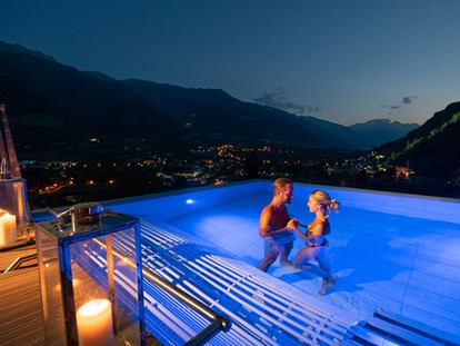 Luxusurlaub - Wellnessbereich - Marling - Kuschelextra: Private Sky Pool - Preidlhof***** Luxury DolceVita Resort