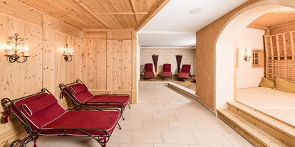 Luxusurlaub - Saunalandschaft: finnische Sauna - Innichen - Almhof Call