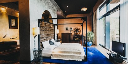 Luxusurlaub - Saunalandschaft: Textilsauna - Suite - Hotel & Spa Linsberg Asia****Superior