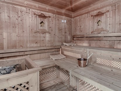 Luxusurlaub - Saunalandschaft: finnische Sauna - Südtirol - Hotel Pienzenau am Schlosspark 