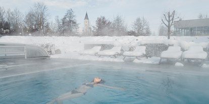 Luxusurlaub - Saunalandschaft: Infrarotkabine - Mühlviertel - Wellness mit Schnee - Gesundheitsresort Lebensquell Bad Zell