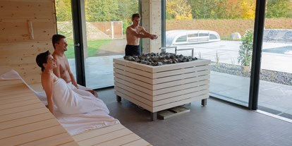 Luxusurlaub - Saunalandschaft: Dampfbad - Bad Zell - Außensauna - Gesundheitsresort Lebensquell Bad Zell
