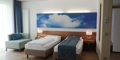 Luxusurlaub - Saunalandschaft: Dampfbad - Bad Zell - Zimmer ausgestattet nach dem Element "Luft" - Gesundheitsresort Lebensquell Bad Zell