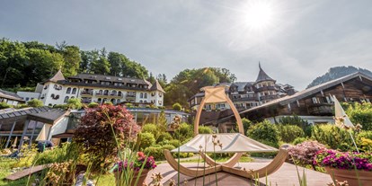 Luxusurlaub - Umgebungsschwerpunkt: Berg - Salzburg - Außenansicht Sommer - Ebner's Waldhof am See