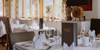 Luxusurlaub - Hotel-Schwerpunkt: Luxus & Kulinarik - Radstadt - Restaurant "Berghöf´l" - Hotel Berghof | St. Johann in Salzburg