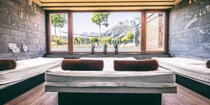 Luxusurlaub - Saunalandschaft: finnische Sauna - Hof bei Salzburg - Übergossene Alm Resort