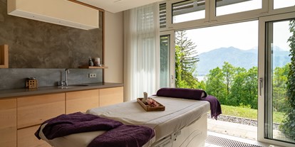 Luxusurlaub - WLAN - Region Tegernsee - Treatment-Raum für Spabehandlungen - Hotel DAS TEGERNSEE