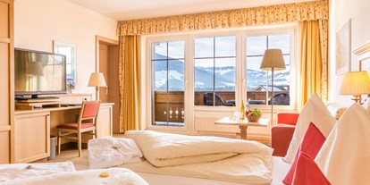 Luxusurlaub - Bettgrößen: Doppelbett - Jochberg (Jochberg) - Doppelzimmer "Brixental" - Landhotel Schermer