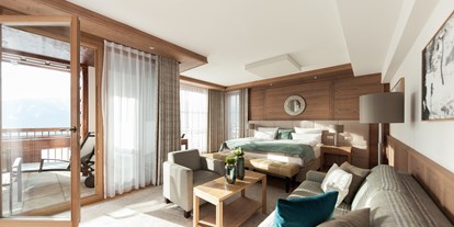 Luxusurlaub - Hotel-Schwerpunkt: Luxus & Natur - Längenfeld - Familienzimmer - Schlosshotel Fiss