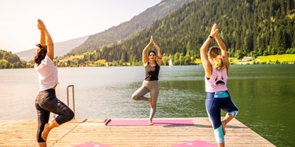 Luxusurlaub - Wellnessbereich - Kärnten - Yoga am See - Fitnessprogramm - Familien - Sportresort Brennseehof