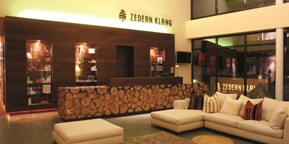 Luxusurlaub - Saunalandschaft: Dampfbad - Olang - Hotel Zedern Klang