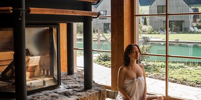 Luxusurlaub - Saunalandschaft: finnische Sauna - Winden im Elztal - Hotel Engel Obertal