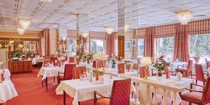 Luxusurlaub - Hotel-Schwerpunkt: Luxus & Ruhe - Bad Wörishofen - Hotelrestaurant - Hotel, Kneipp & Spa Fontenay "le petit château"