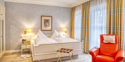Luxusurlaub - Umgebungsschwerpunkt: Berg - Oy-Mittelberg - Doppelzimmer Comfort - Hotel, Kneipp & Spa Fontenay "le petit château"