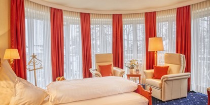 Luxusurlaub - Umgebungsschwerpunkt: Berg - Oy-Mittelberg - Einbettzimmer De Luxe - Hotel, Kneipp & Spa Fontenay "le petit château"