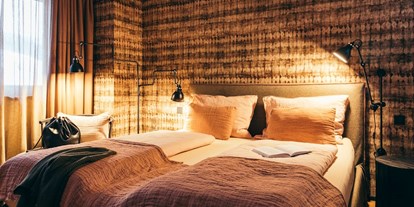 Luxusurlaub - Saunalandschaft: finnische Sauna - Anif - Bronze Zimmer - Boutique Hotel DAS RIVUS