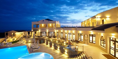Luxusurlaub - Bar: Poolbar - SIvota - Außenansicht / Pool - Sivota Diamond Spa Resort