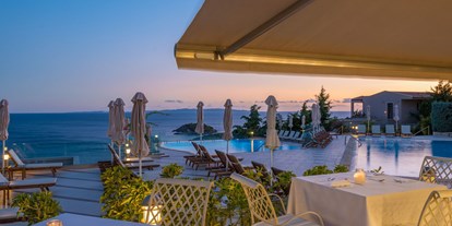 Luxusurlaub - Bettgrößen: King Size Bett - SIvota - Restaurant Efyra - Sivota Diamond Spa Resort