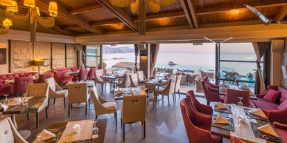 Luxusurlaub - Sauna - Griechenland - Restaurant The view - Sivota Diamond Spa Resort