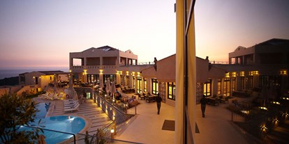 Luxusurlaub - Hotel-Schwerpunkt: Luxus & Familie - Griechenland - Restaurant The view - Sivota Diamond Spa Resort