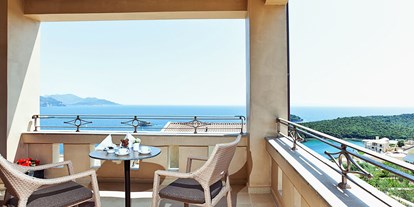Luxusurlaub - Wellnessbereich - Griechenland - Deluxe Double Room Sea View - Sivota Diamond Spa Resort