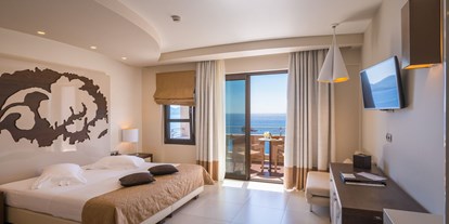 Luxusurlaub - Bettgrößen: King Size Bett - SIvota - Executive Double Room Sea - Sivota Diamond Spa Resort
