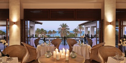 Luxusurlaub - Entfernung zum Strand - Südöstliche Ägäis - "Pavilions" a la carte Restaurant - Grecotel Kos Imperial