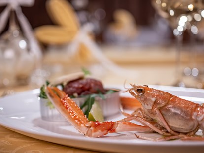 Luxusurlaub - Restaurant: Gourmetrestaurant - Kronplatz - Mirabell Dolomites Hotel . Luxury . Ayurveda & Spa