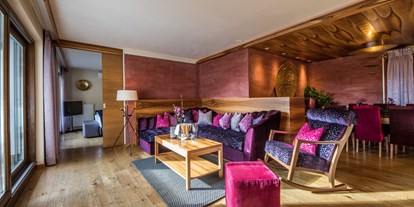 Luxusurlaub - Saunalandschaft: finnische Sauna - Südtirol - Hotel Andreus