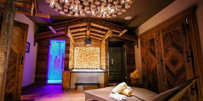 Luxusurlaub - Saunalandschaft: finnische Sauna - Pinzgau -  Hotel Alpine Palace