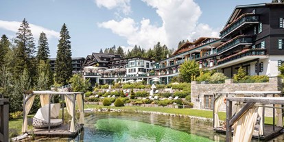 Luxusurlaub - Saunalandschaft: Dampfbad - Neustift im Stubaital - Alpin Resort Sacher Seefeld – Tirol