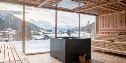 Luxusurlaub - Saunalandschaft: Dampfbad - Längenfeld - Alpin Resort Sacher Seefeld – Tirol