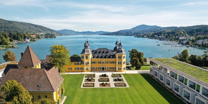 Luxusurlaub - Pools: Innenpool - Seeboden - Falkensteiner Schlosshotel Velden – The Leading Hotels of the World