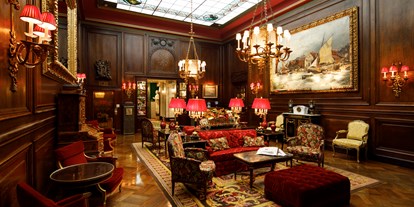 Luxusurlaub - Bar: Hotelbar - Mauerbach - Hotel Sacher Wien, Lobby - Hotel Sacher Wien
